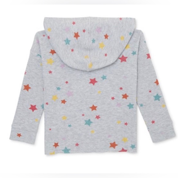 Star Jogger & Hoodie Matching set comfy waffle fabric w/ slight stretch sz: 2T - Picture 5 of 8